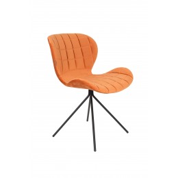 Židle OMG velvet, orange