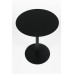Odkládací stolek ZUIVER SNOW S, black round