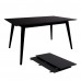 Jídelní stůl rozkládací COPENHAGEN 150-230 cm,černý 