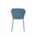 Jídelní židle TANGO ZUIVER,plast světle modrý