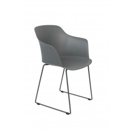 Jídelní židle TANGO WLL, plast šedý