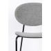 Barová židle DONNY ZUIVER 107 cm,šedá
