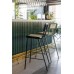 Barová židle JORT ZUIVER 106 cm, zelená ratanová