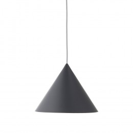 Závěsná lampa BENJAMIN FRANDSEN Ø 30 cm, šedá