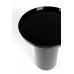 Coffee stolek SHINY BOMB ZUIVER Ø 40 cm, černý smalt