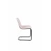 Jídelní židle s područkami  THIRSTY ZUIVER, plast růžová