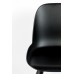 Jídelní židle Albert Kuip Soft Zuiver, celá černá