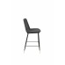 Barová židle LIONEL ZUIVER 95 cm, světle šedá látková