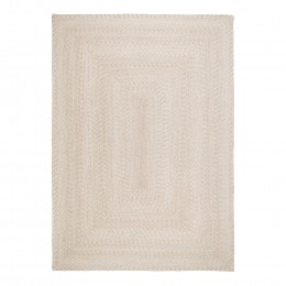 Venkovní koberec  kruhový MENORCA Ø120 cm,pískový