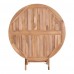 Jídelní stůl zahradní OVIEDO HOUSE NORDIC 120cm, teak dřevo