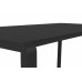 Zahradní kovový jídelní stůl VONDEL ZUIVER 168x87 cm, černý
