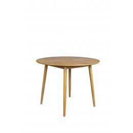 Jídelní stůl kulatý DENISE ZUIVER Ø91 cm,hnědý