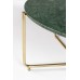 Odkládací stolek Timpa marble green