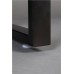 Konferenční stůl kulatý COALS DUTCHBONE Ø81 cm akátové dřevo, černý