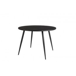 Jídelní stůl kulatý FABIO ZUIVER Ø120 cm, černý
