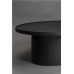 Konferenční stůl kulatý COALS DUTCHBONE Ø81 cm akáciové dřevo, černý