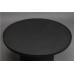 Konferenční stůl oválný WINSTON DUTCHBONE 60x120cm kov, černý