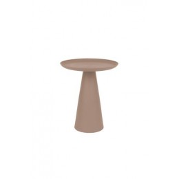 Odkládací stolek RINGAR WLL Ø34,5cm práškový kov, růžový