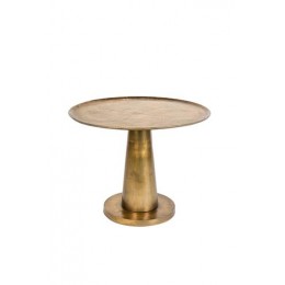 Konferenční stolek BRUTE DUTCHBONE Ø63 cm, kov mosazný
