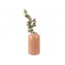 Váza kovová GRAND PRESENT TIME, střední 28 cm, vybledlá růžová