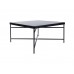 Konferenční stolek SMOOTH PRESENT TIME 80x40 cm ,kov černý