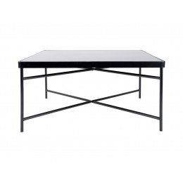Konferenční stolek SMOOTH PRESENT TIME 120x40 cm ,kov černý