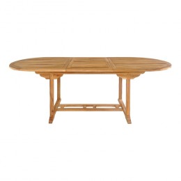 Jídelní stůl zahradní SALAMANCA rozkládací 180-240 cm, teak