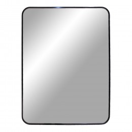 Nástěnné zrcadlo MADRID obdélníkové 50x70 cm, černý rám