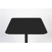Zahradní kovový bistro stůl VONDEL ZUIVER 71x71 cm, černý