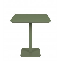 Zahradní kovový bistro stůl VONDEL ZUIVER 71x71 cm, zelený