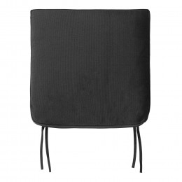 Podsedák ALTURE k zahradní židli Trieste, Toledo 42x42 cm, tmavě šedý