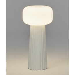 Stolní lampa FARO MANTRA 50 cm, bílá