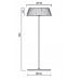 LED lampička stolní venkovní RELAX, MANTRA, bílá