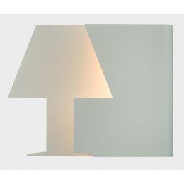 Stolní LED lampa BOOK MANTRA 233 mm kov, levá, bílá