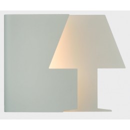 Stolní LED lampa BOOK MANTRA 233 mm kov, pravá, bílá