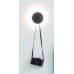 Nástěnná LED lampa POLAR MANTRA 135 mm kov, černá