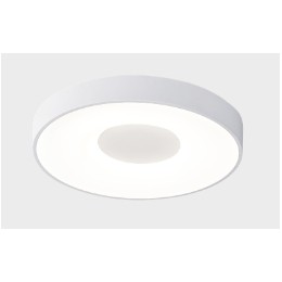 Stropní přisazené LED svítidlo COIN Mantra, Ø50 cm, bílé