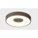 Stropní přisazené LED svítidlo COIN Mantra, Ø38 cm, hnědé
