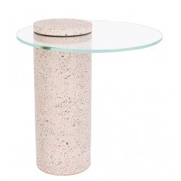Odkládací stolek ROSALINA ZUIVER, růžový