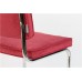 Jídelní židle RIDGE RIB Zuiver červená, lesklý rám