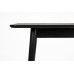 Konferenční stůl kulatý FABIO WLL Ø80 cm, černý