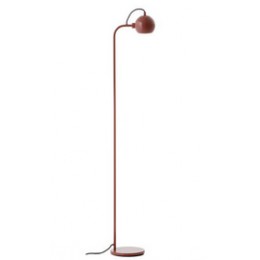 Stojací lampa BALL Frandsen, 138 cm, černá/mat