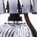 Petrolejová lampa z olovnatého českého křišťálu s vyhlášeným ručním brusem – Vlna