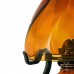 Petrolejová lampa z hutního skla ručně tvarovaná – Ambrový král