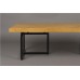 Konferenční stůl 120x60 cm CLASS DUTCHBONE, dub