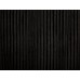 Pohovka MAJESTIC PT 142 cm, žebrovaný samet černá