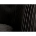 Pohovka MAJESTIC PT 142 cm, žebrovaný samet černá