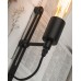 Nástěnná lampa SEATTLE, It´s about RoMi, kov, černá