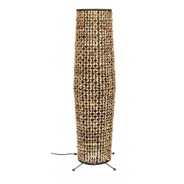 Stojací lampa HYACINT Dutchbone, 93 cm, vodní hyacint, přírodní