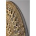 Nástěnná dekorace FILO Dutchbone, set 2 ks, kov, zlatá barva